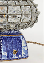 Lumière – Crystal & Vintage Ceramic Table Lamp, Code: TL01002