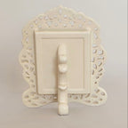 Songbird Cameo – Hand-Painted Vintage Ceramic Frame, Code: FF01003