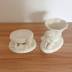 Little Guardians – Vintage Cherub Candle & Match Holder Set